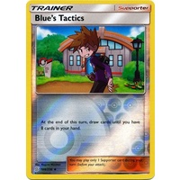 Blue's Tactics 188/236 SM Unified Minds Reverse Holo Uncommon Trainer Pokemon Card NEAR MINT TCG
