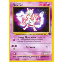 LIGHTLY PLAYED Mewtwo #3 WOTC Black Star Promo Pokemon Card NEAR MINT TCG