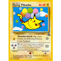 Flying Pikachu #25 WOTC Black Star Promo Pokemon Card NEAR MINT TCG