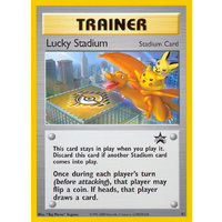 Lucky Stadium #41 WOTC Black Star Promo Pokemon Card NEAR MINT TCG