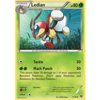 Ledian 7/146 XY Base Set Uncommon Pokemon Card NEAR MINT TCG
