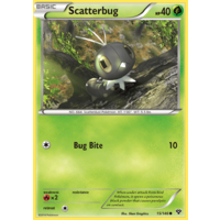 Scatterbug 15/146 XY Base Set Common Pokemon Card NEAR MINT TCG