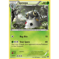 Spewpa 16/146 XY Base Set Uncommon Pokemon Card NEAR MINT TCG