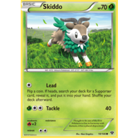 Skiddo 18/146 XY Base Set Common Pokemon Card NEAR MINT TCG