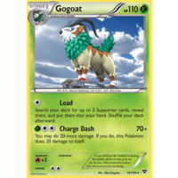 Gogoat 19/146 XY Base Set Holo Rare Pokemon Card NEAR MINT TCG
