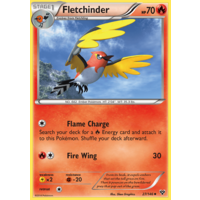 Fletchinder 27/146 XY Base Set Uncommon Pokemon Card NEAR MINT TCG