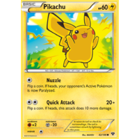 Pikachu 42/146 XY Base Set Common Pokemon Card NEAR MINT TCG