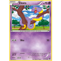 Ekans 47/146 XY Base Set Common Pokemon Card NEAR MINT TCG
