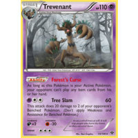 Trevenant 55/146 XY Base Set Holo Rare Pokemon Card NEAR MINT TCG