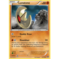 Lunatone 63/146 XY Base Set Uncommon Pokemon Card NEAR MINT TCG
