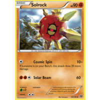 Solrock 64/146 XY Base Set Uncommon Pokemon Card NEAR MINT TCG