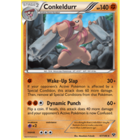 Conkeldurr 67/146 XY Base Set Rare Pokemon Card NEAR MINT TCG
