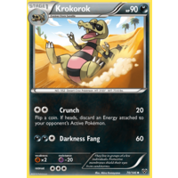 Krokorok 70/146 XY Base Set Uncommon Pokemon Card NEAR MINT TCG