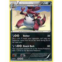 Krookodile 71/146 XY Base Set Rare Pokemon Card NEAR MINT TCG