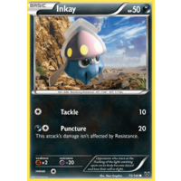 Inkay 75/146 XY Base Set Common Pokemon Card NEAR MINT TCG