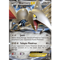 Skarmory EX 80/146 XY Base Set Holo Ultra Rare Pokemon Card NEAR MINT TCG