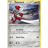 Pawniard 81/146 XY Base Set Common Pokemon Card NEAR MINT TCG