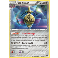 Aeigislash 86/146 XY Base Set Holo Rare Pokemon Card NEAR MINT TCG