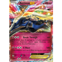 Xerneas EX 97/146 XY Base Set Holo Ultra Rare Pokemon Card NEAR MINT TCG