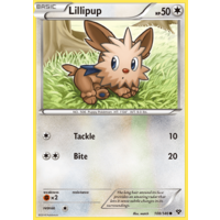 Lillipup 108/146 XY Base Set Common Pokemon Card NEAR MINT TCG