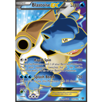Blastoise EX 142/146 XY Base Set Holo Ultra Rare Full Art Pokemon Card NEAR MINT TCG