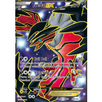Yveltal EX 144/146 XY Base Set Holo Ultra Rare Full Art Pokemon Card NEAR MINT TCG