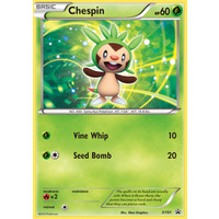 Chespin XY01 XY Black Star Promo Pokemon Card NEAR MINT TCG