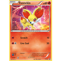 Fennekin XY02 XY Black Star Promo Pokemon Card NEAR MINT TCG