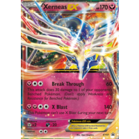 Xerneas EX XY07 XY Black Star Promo Pokemon Card NEAR MINT TCG