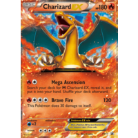 Charizard EX XY17 XY Black Star Promo Pokemon Card NEAR MINT TCG