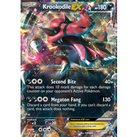 Krookodile EX XY25 XY Black Star Promo Pokemon Card NEAR MINT TCG