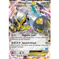 Metagross EX XY34 XY Black Star Promo Pokemon Card NEAR MINT TCG
