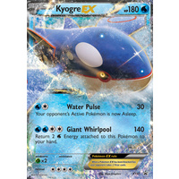Kyogre EX XY41 XY Black Star Promo Pokemon Card NEAR MINT TCG