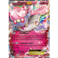 Diancie EX XY43 XY Black Star Promo Pokemon Card NEAR MINT TCG