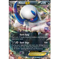 Absol EX XY62 XY Black Star Promo Pokemon Card NEAR MINT TCG
