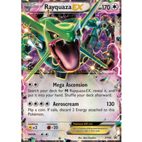 Rayquaza EX XY66 XY Black Star Promo Pokemon Card NEAR MINT TCG
