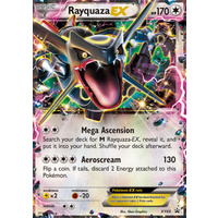 Rayquaza EX XY69 XY Black Star Promo Pokemon Card NEAR MINT TCG