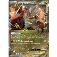 Tyrantrum EX XY70 XY Black Star Promo Pokemon Card NEAR MINT TCG