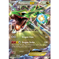 Rayquaza EX XY73 XY Black Star Promo Pokemon Card NEAR MINT TCG