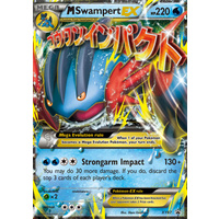 Mega Swampert EX XY87 XY Black Star Promo Pokemon Card NEAR MINT TCG