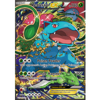 Venusaur EX XY123 XY Black Star Promo Pokemon Card NEAR MINT TCG