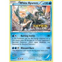White Kyurem XY128 XY Black Star Promo Pokemon Card NEAR MINT TCG