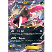 Yveltal EX XY150 XY Black Star Promo Pokemon Card NEAR MINT TCG