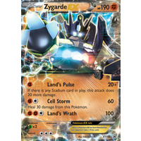 Zygarde EX XY151 XY Black Star Promo Pokemon Card NEAR MINT TCG