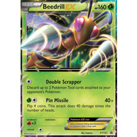 Beedrill EX XY157 XY Black Star Promo Pokemon Card NEAR MINT TCG