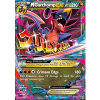 Mega Garchomp EX XY168 XY Black Star Promo Pokemon Card NEAR MINT TCG