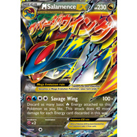 Mega Salamence EX XY171 XY Black Star Promo Pokemon Card NEAR MINT TCG
