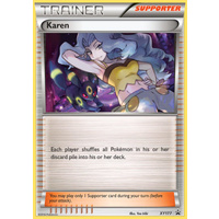 Karen XY177 XY Black Star Promo Pokemon Card NEAR MINT TCG