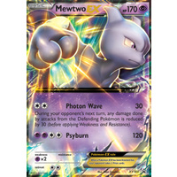 Mewtwo EX XY183 XY Black Star Promo Pokemon Card NEAR MINT TCG