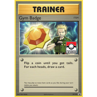 Gym Badge XY205 XY Black Star Promo Pokemon Card NEAR MINT TCG